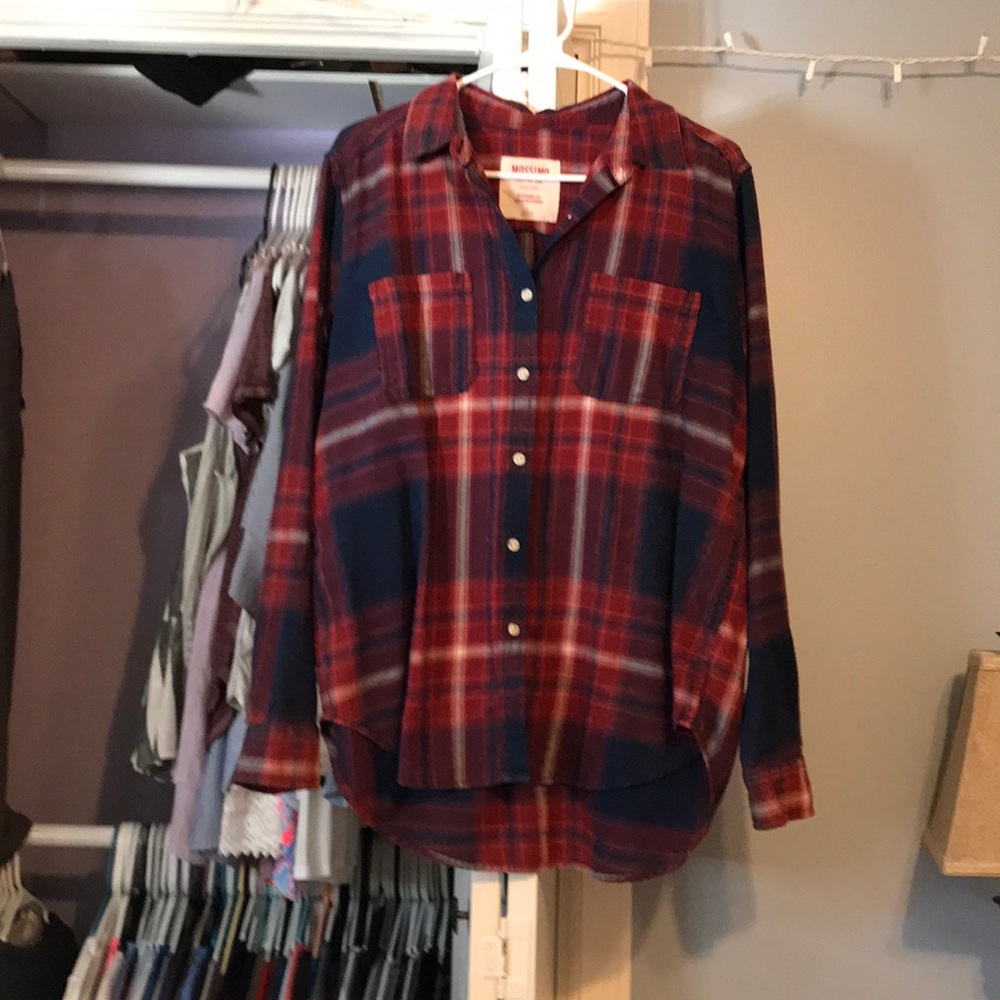 flannel top